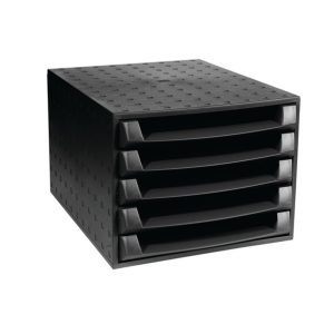 Forever 5 Drawer Set Black 221014D