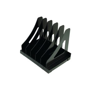 Q-Connect Executive Book Rack Black KF21692