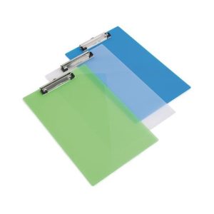 Rapesco Clipboard Frosted Transparent Assorted (Pack of 10) SHP PCBAS