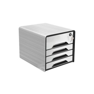 CEP Smoove Secure 4 Drawer Module with Lock White 7-311S White